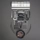 Stainless Steel Snow Blade For 1/14 Rc Hydraulic Dumper Truck Tipper Model