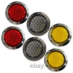 Stainless Steel Spring Mud Flap Hanger Bar LED Light 2.5 Bolt for Semi Truck