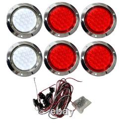 Stainless Steel Spring Mud Flap Hanger LED Bar 2.5 Bolt Mount for Truck Trailer