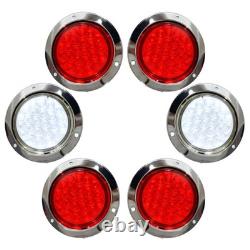 Stainless Steel Spring Mud Flap Hanger LED Bar 2.5 Bolt Mount for Truck Trailer