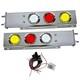 Stainless Steel Spring Mud Flap Hanger Led Light Bar 2.5 Bolt For Semi Truck