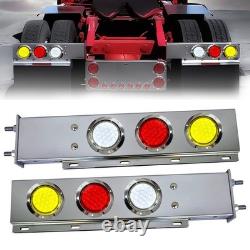Stainless Steel Spring Mud Flap Hanger LED Light Bar 2.5 Bolt for Semi Truck