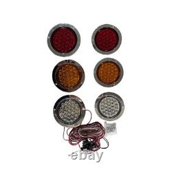 Stainless Steel Spring Mud Flap Hanger LED Light Bar 2.5 Bolt for Semi Truck