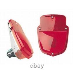 Stainless Steel Tail Lights and Bracket, fits 1953-56 Ford Truck