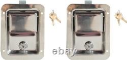 Stainless Steel Tool Box Latches, Set of 2
