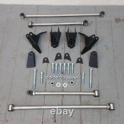 Stainless Steel Triangulated Full Size 4 Link Kit for 1960-1963 Chevrolet Truck