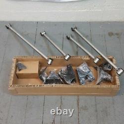 Stainless Steel Triangulated Full Size Rear 4 Link Suspension Hot Rod Truck GM V