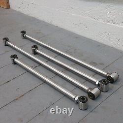 Stainless Steel Triangulated Full Size Rear 4 Link Suspension Hot Rod Truck V8