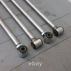 Stainless Steel Triangulated Full Size Rear 4 Link Suspension Hot Rod Truck V8