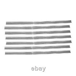 Stainless Steel Truck Bed Floor Mounting Strip Set For Short Bed Stepside