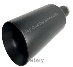 Stainless Steel Truck / Diesel / SUV Exhaust Tip 3 Inlet 5 Outlet 12 Long