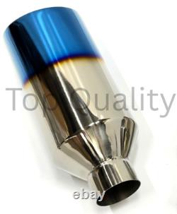 Stainless Steel Truck / Diesel / SUV Exhaust Tip 3 Inlet 5 Outlet 12 Long