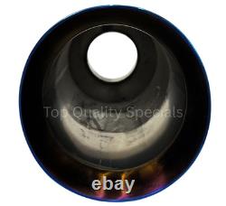 Stainless Steel Truck / Diesel / SUV Exhaust Tip 3 Inlet 5 Outlet 12 Long