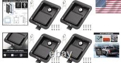 Stainless Steel Truck Toolbox Lock Kit, 4PCS