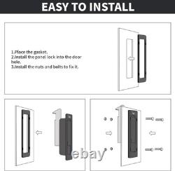 Stainless Steel Truck Toolbox Lock Kit, 4PCS