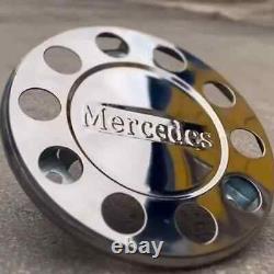 Stainless Steel Wheel Trims Covers 22.5 for Mercedes Actros Atego Truck 4 Pcs