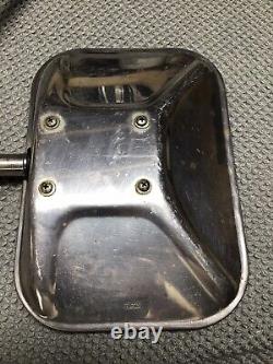 Stainless Truck Mirrors Door Towing Chevrolet Ford Dodge Chevy 3 Leg