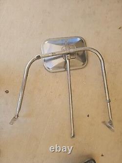Stainless Truck Mirrors Door Towing Chevrolet Ford Dodge Chevy Vintage