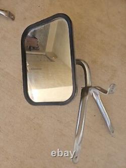 Stainless Truck Mirrors Door Towing Chevrolet Ford Dodge Chevy Vintage