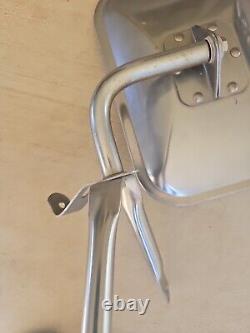 Stainless Truck Mirrors Door Towing Chevrolet Ford Dodge Chevy Vintage
