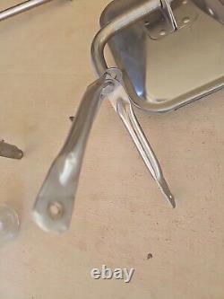 Stainless Truck Mirrors Door Towing Chevrolet Ford Dodge Chevy Vintage