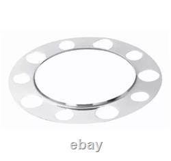 Stainless steel Chrome Point Hub Cover Semi Truck Wheel Axle Cover 33mm Complete