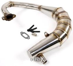 Stainless steel exhaust pipe for 1/5 RV RUfan F5 MCD XS-5 TRUCK RC CAR PARTS