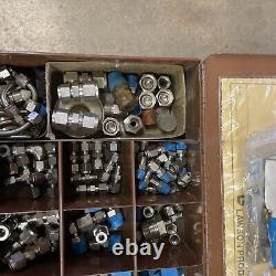 Swedgelok S/S Fittings Serivice Truck Assortment 1/4 3/8 Some 1/2