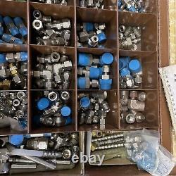 Swedgelok S/S Fittings Serivice Truck Assortment 1/4 3/8 Some 1/2