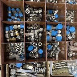 Swedgelok S/S Fittings Serivice Truck Assortment 1/4 3/8 Some 1/2