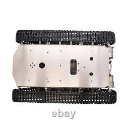 T600 Metal Truck Stainless Steel Body Tank Intelligent Robot Plastic Pedrail xr