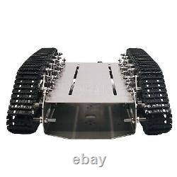 T600 Metal Truck Stainless Steel Body Tank Intelligent Robot Plastic Pedrail xr