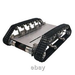 T600 Metal Truck Stainless Steel Body Tank Intelligent Robot Plastic Pedrail xr