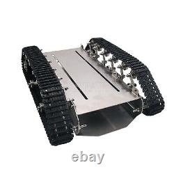 T600 Metal Truck Stainless Steel Body Tank Intelligent Robot Plastic Pedrail xr