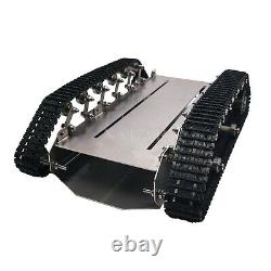 T600 Metal Truck Stainless Steel Body Tank Intelligent Robot Plastic Pedrail xr