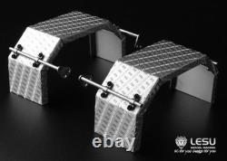 TAMIYA 1/14 Truck Stainless Steel Checker Plate Rear Fender for 1-Axle