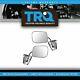 Trq Stainless Steel Manual Side View Mirrors Lh & Rh Pair Set For Chevy Truck