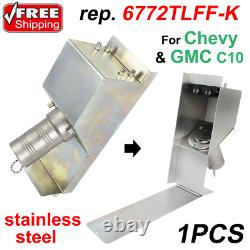 Taillight Fuel Filler For 1967-72 GMC Chevy Truck Hidden Gas Door Relocation Kit