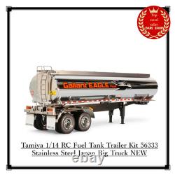 Tamiya 1/14 RC Fuel Tank Trailer Kit 56333 Stainless Steel Japan Big Truck NEW