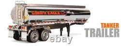 Tamiya RC RTR Fuel Tanker Trailer for Semi Truck Gallant Eagle Finished built