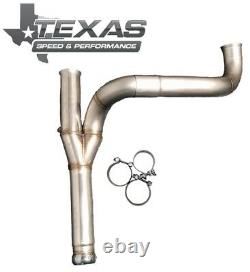 Texas Speed 2014+ GM Truck 5.3L 1-7/8 Stainless Long Tube Headers with OR Y-Pipe