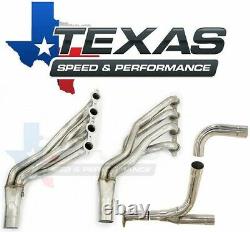 Texas Speed GM Truck/SUV 1-7/8 Stainless Steel Long Tube Headers & O/R Y-Pipe