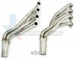 Texas Speed GM Truck/SUV 1-7/8 Stainless Steel Long Tube Headers & O/R Y-Pipe
