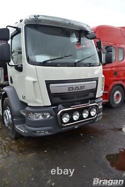 To Fit 2014+ DAF LF Euro 6 18T Stainless Steel Grill Light Bar Truck grill bar B