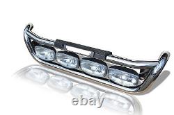 To Fit Iveco Trakker Stainless Steel Truck Lorry Grill Light Bar Type C