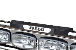 To Fit Iveco Trakker Stainless Steel Truck Lorry Grill Light Bar Type C