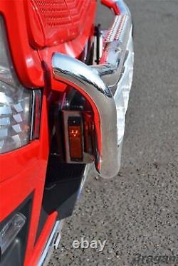 To Fit Iveco Trakker Stainless Steel Truck Lorry Grill Light Bar Type C