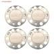 To Fit Man Truck & Bus Stainless Steel 22.5 Wheel Covers 4pcs