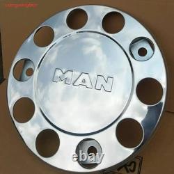 To Fit Man Truck & Bus Stainless Steel 22.5 Wheel Covers 4pcs