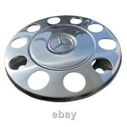 To Fit Mercedes Truck & Bus Stainless Steel 22.5 Wheel Covers 4pcs